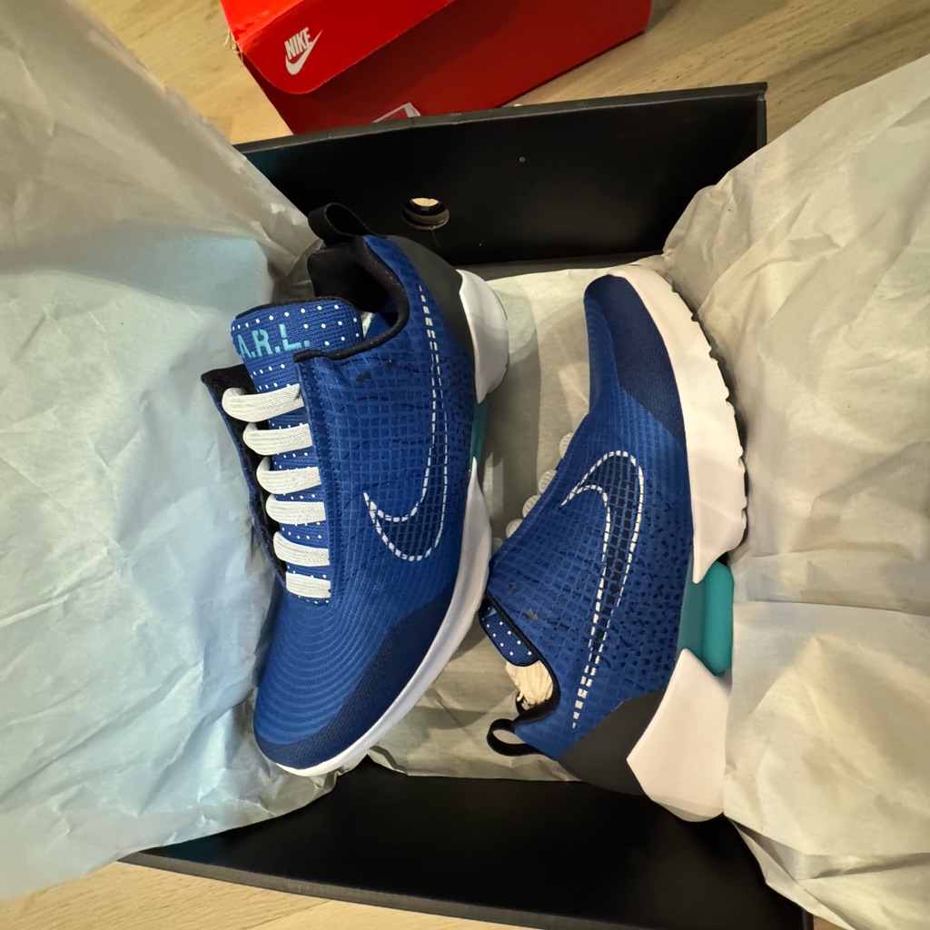 Nike Hyper Adapt 1.0 Sports Royal Black White Size 14